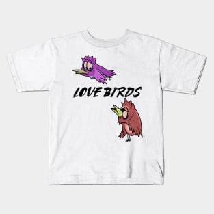 Love Birds Kids T-Shirt